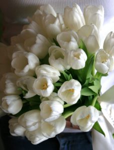 Tulip wedding bouquet