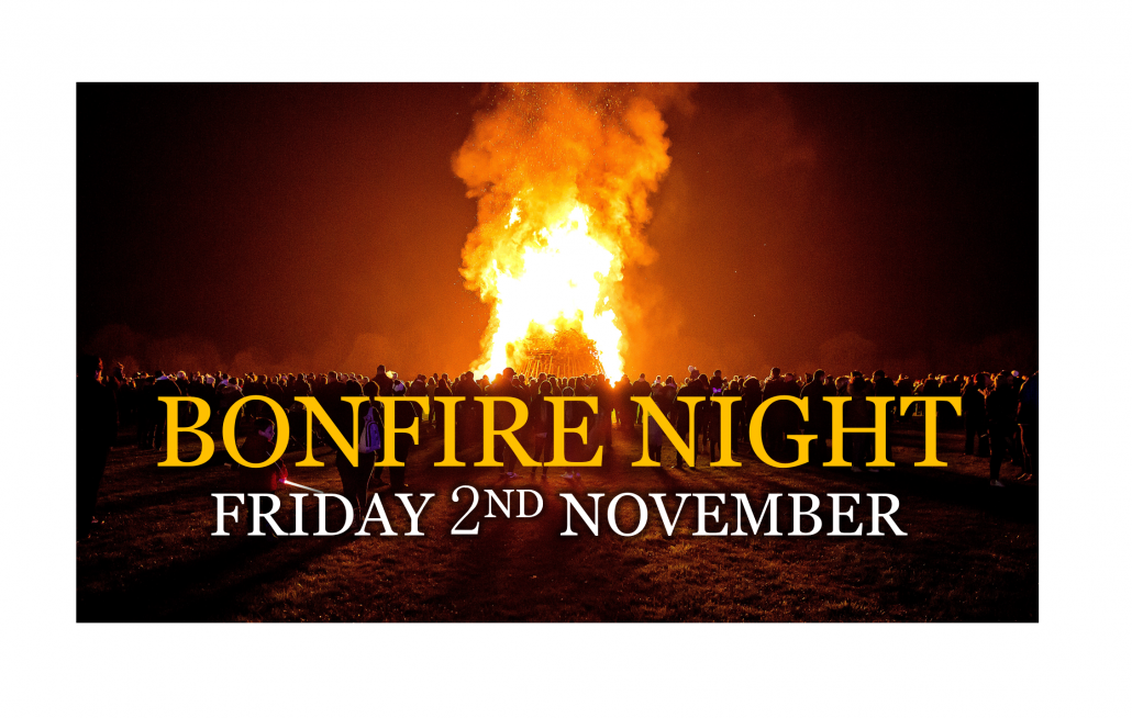 Fireworks on bonfire night