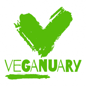 veganuary logo - going vegan