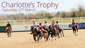 Polo players in action at The Charlotte’s Trophy 