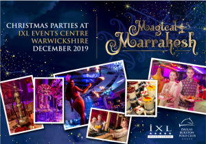 Christmas party time 2019 - Magical Marrakesh