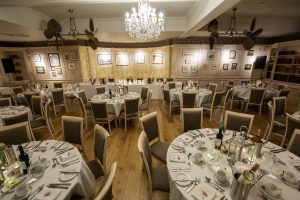 winter weddings venue - Dallas Burston Polo Club tables ready